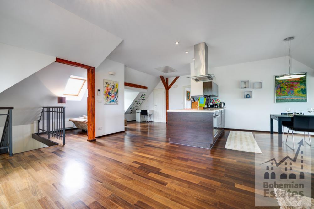 Nosislav Attic Apartment